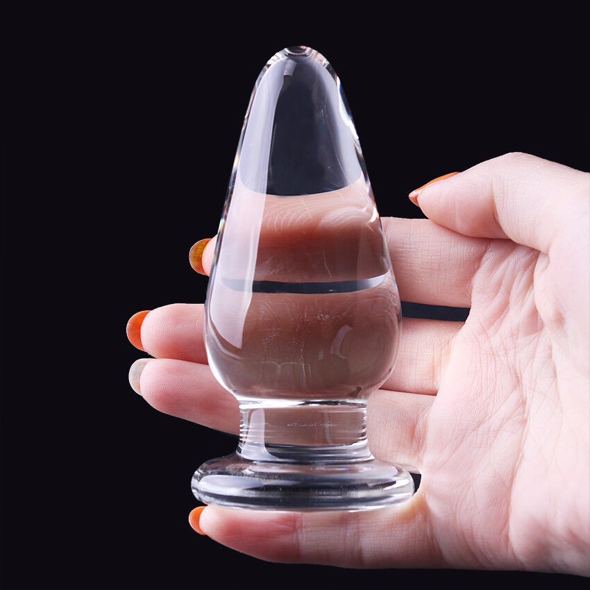 Sex Toy G Spot Massager Women Men Masturbator Toys Glass Dildo Anal Butt Plug