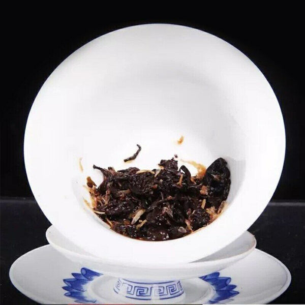 Yunnan Aged Shu Puerh Tea Ripe Mini Puer Tuocha with Chrysanthemum 500g