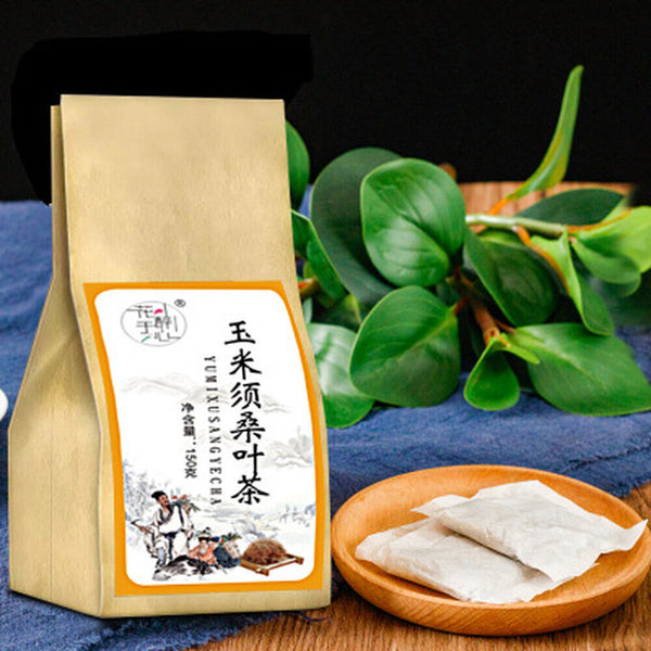 100% Natural Mulberry Leaf Corn Stigma Tea150g / 30 Bags Chinese Herbal Tea