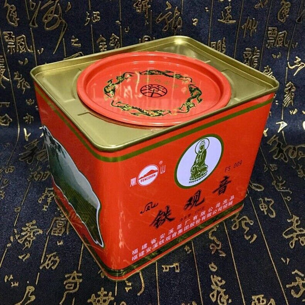 CHINESE CLASSIC CHARCOAL ROASTED OOLONG TIE KUAN YIN Tie Gaun Yin Tea 250g Tin