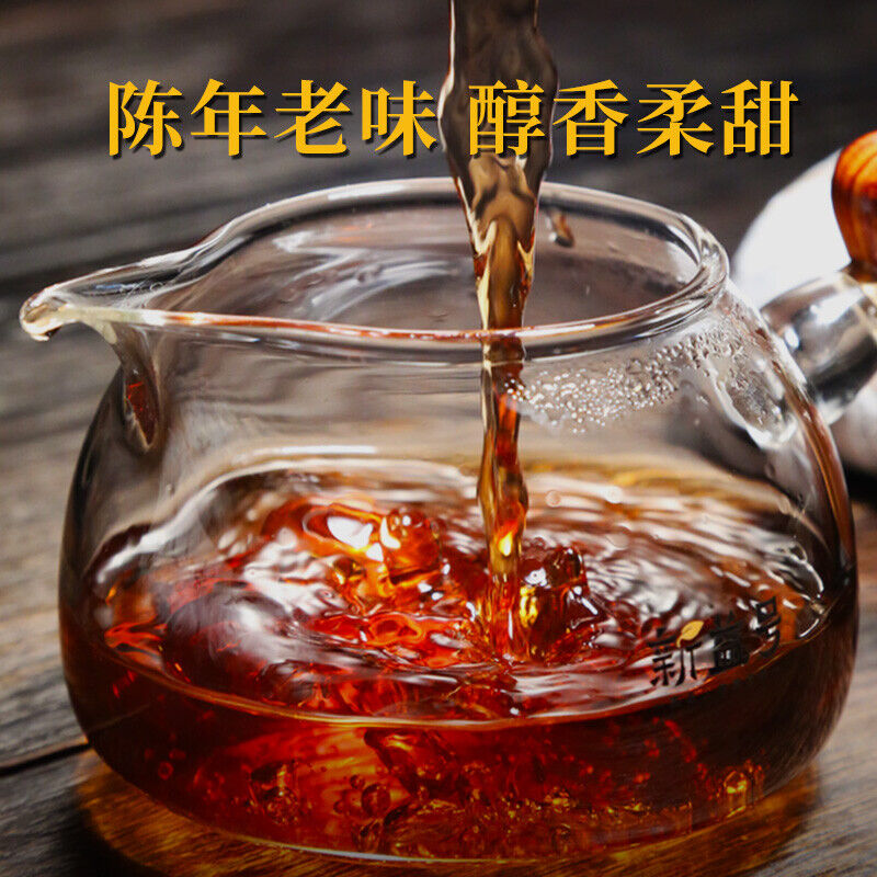 Xin Yi Hao Bulang Mountain 200 Years Old Tree Tuo Cha Pu-erh Tea 500g Ripe Secondary image