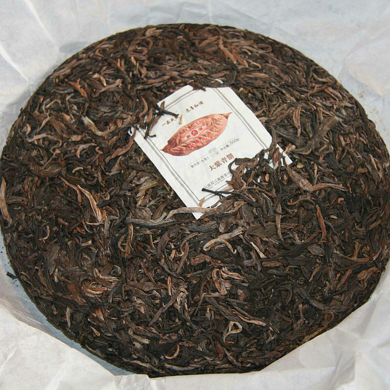 Mengku Rongshi Big Leaf Green Puerh Tea "Da Ye Qing Bing" Raw Puer Tea 500g