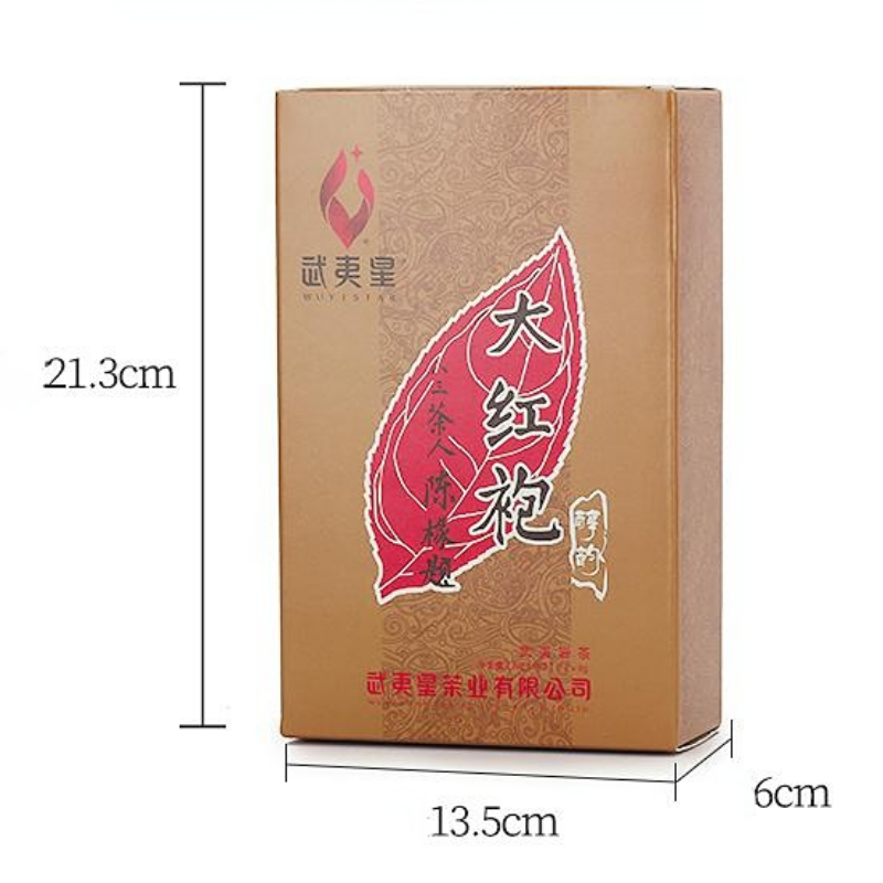 130g Wuyi Rock Tea Dahongpao Black Tea Chinese Organic Big Red Robe Black Tea