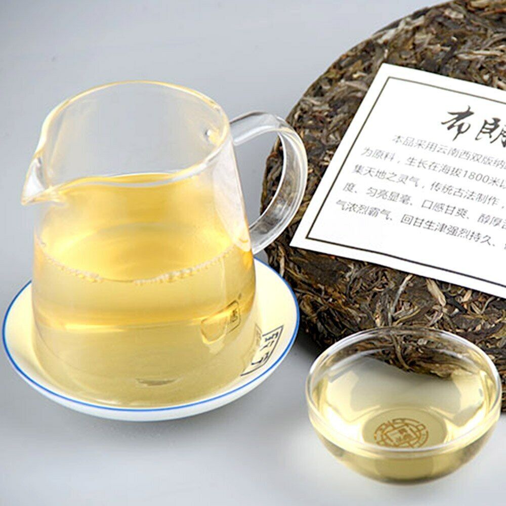 Taste of Beautiful Place of Brown Raw Puer Tea Old Tree Sheng Puerh 357g