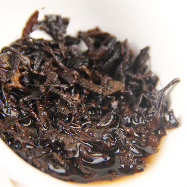 357g Cooked Puerh Tea Cake Iceland Organic Pu-erh Ripe Tea Yunnan Old Pu'er Tea