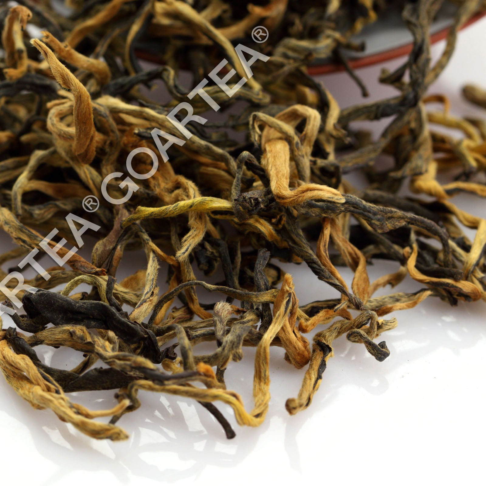 TeaHELLOYOUNG Supreme Yunnan Black Tea Fengqing Dian Hong Dianhong Golden Buds Secondary image