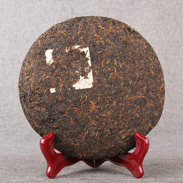 Premium Menghai Chen Xiang Ripe Puer Tea Long Yuan Hao Mellow Old Puer Tea 380g