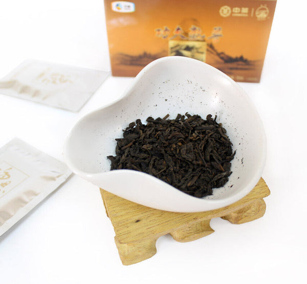GONG FU SHU PU TEA XPT412 Sea Dyke XPT412 Kung Fu Pu-erh Tea Loose 70g Ripe