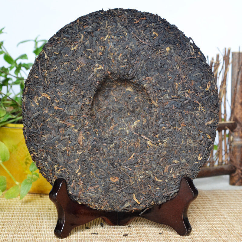 CIFbuy Pu-erh YUAN * 2015 Yunnan Menghai Tea Factory Dayi TAETEA Ripe Shu Puer Tea 357g