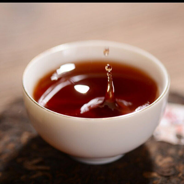 TeaHaiwan Old Tree Ripe Puer Tea500g Deep Mountain Puerh Black Tea LaoTongZhi