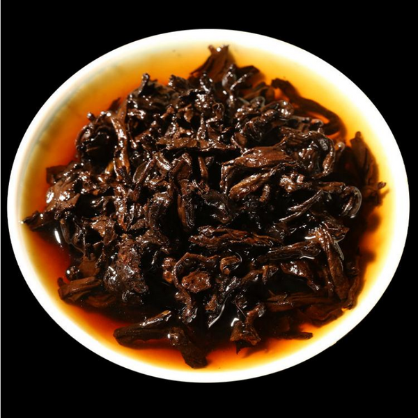 250g Aged Pu-erh Ripe Tea 10 Year Puerh Cooked Tea Brick Top Old Tree Pu'er Tea