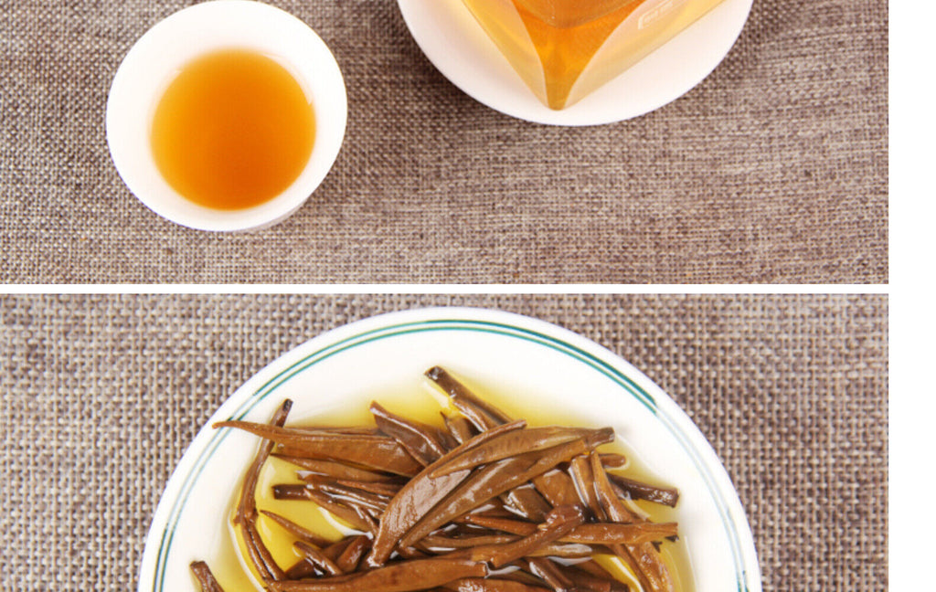 TeaSupreme Yunnan Gold Needle Dian Hong Golden Tip Dianhong Black Tea 250g