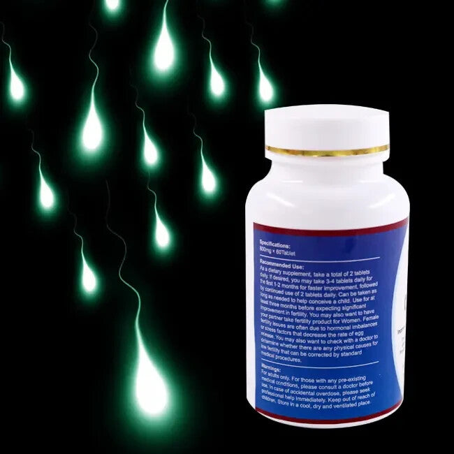 Organic Herbal MACA & Ginseng for Male Health Men’s Fertility Tablets Premium