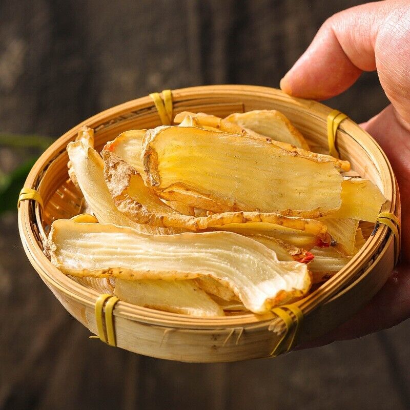 Organic Gastrodia Elata Root Slices - 天麻片 Tian Ma 200g Main image