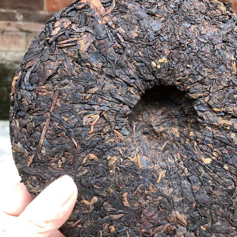 357g/12.59oz Tong Chang Huang Ji Yuan Cha Aged Ripe Puer Tea   Pu Erh