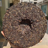 357g Yunnan Raw Puerh Old Tea Cake Aged Pu'er Raw Tea Premium Pu-erh Tea
