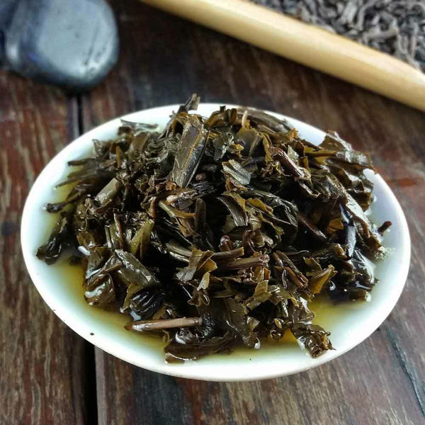 Handmade Fried Tea China Pingshang Strong Aroma Traditional Flavor 250g