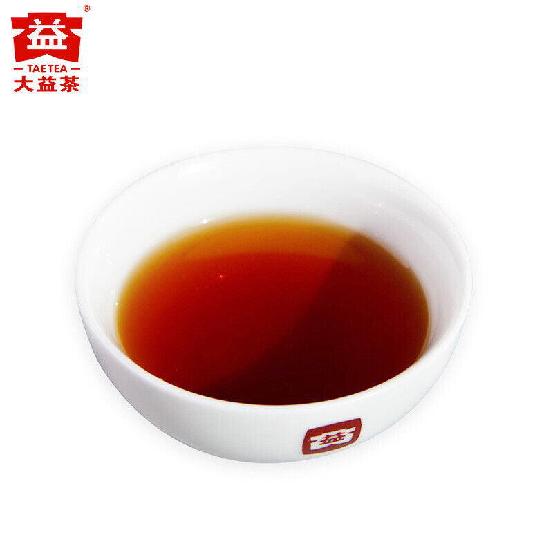TAETEA 7692 Ripe Puer Tea Batch Menghai Dayi Shu Pu-erh Tea Cake 357g Secondary image
