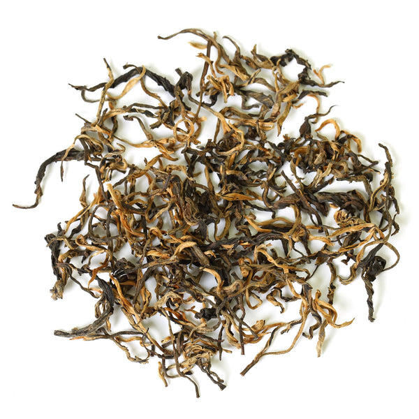 TeaHELLOYOUNG Premium Yunnan Black Tea Fengqing Dian Hong Dianhong Golden Buds