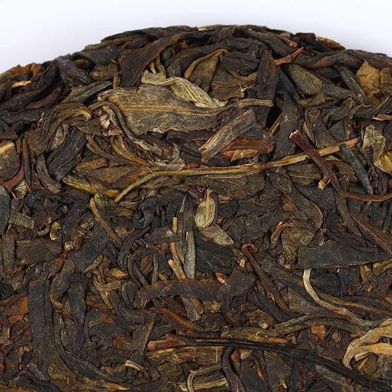 ChinaTea Big Leaf Puerh Tea "Da Ye Qing Bing" Pu'er Raw Puer Tea Cake 380g