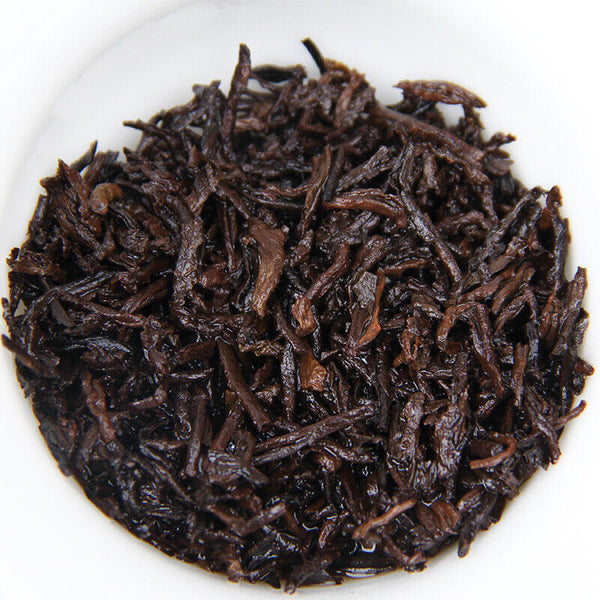 Gong Ting Jin Ya Shu Puer Tea Menghai Palace Golden Ripe Puer Tea 357g