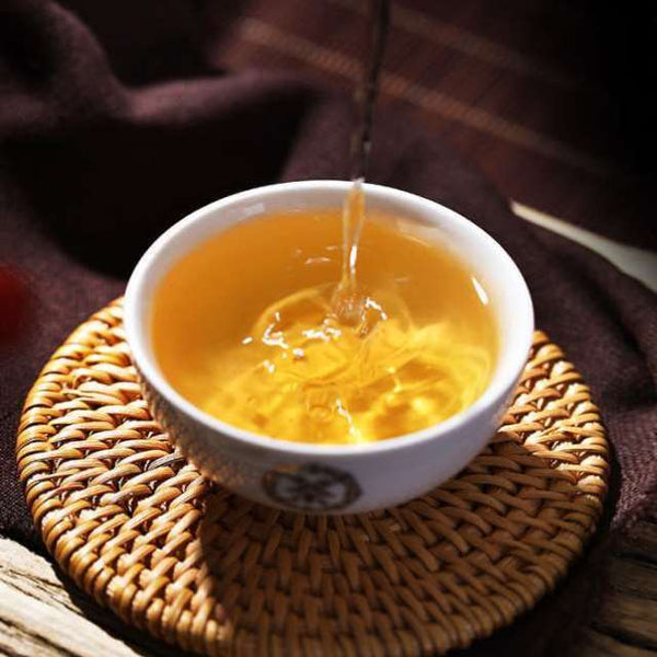 CHINATEA 7541 Classic Puer Raw Puerh Tea ZhongCha Liushan Tea Boxed 150g/5.29oz