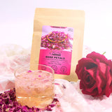 FullChea Dried Rose Petals 29g Edible Flowers Real Rose Petals