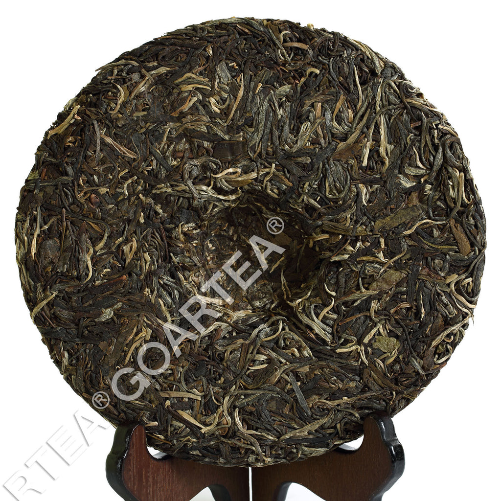 year 357g Organic Yunnan Ancient Tree Spring puer Pu'er Puerh Tea Raw Cake