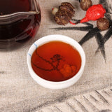 CHINA TEA 6166 Aged Wuzhou Dark Tea Liu Pao Hei Cha Liu Bao Black In Basket 250g