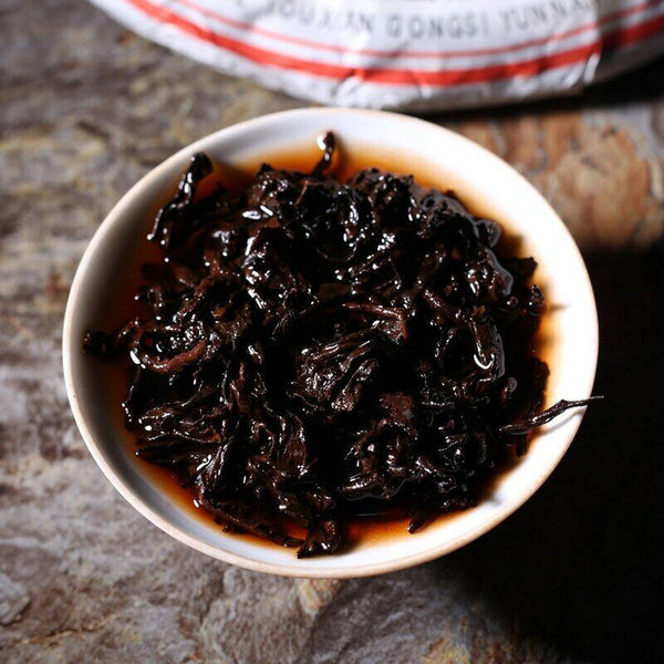 Menghai Heaven Earth Royal Big Tree Lao Ban Zhang Pu-erh Tea Cake 357g Ripe