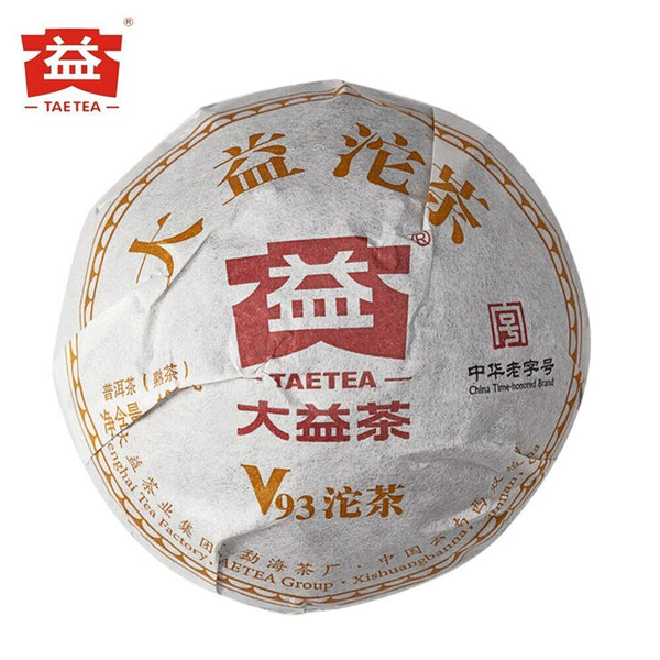 TAETEA Chinese Yunnan Ripe Pu'er Tuo Tea V93 Premium Shu Pu'er Tuocha 100g