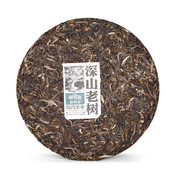 Haiwan Remote Mountain Old Tree Puer Tea Cake 500g Raw Pu-erh Batch 211