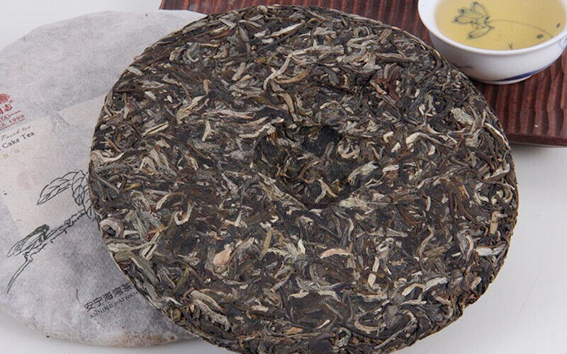 Haiwan Old Comrade Five Star Arbor 357g Qiaomu Puerh Tea Age-Fermeted Tea