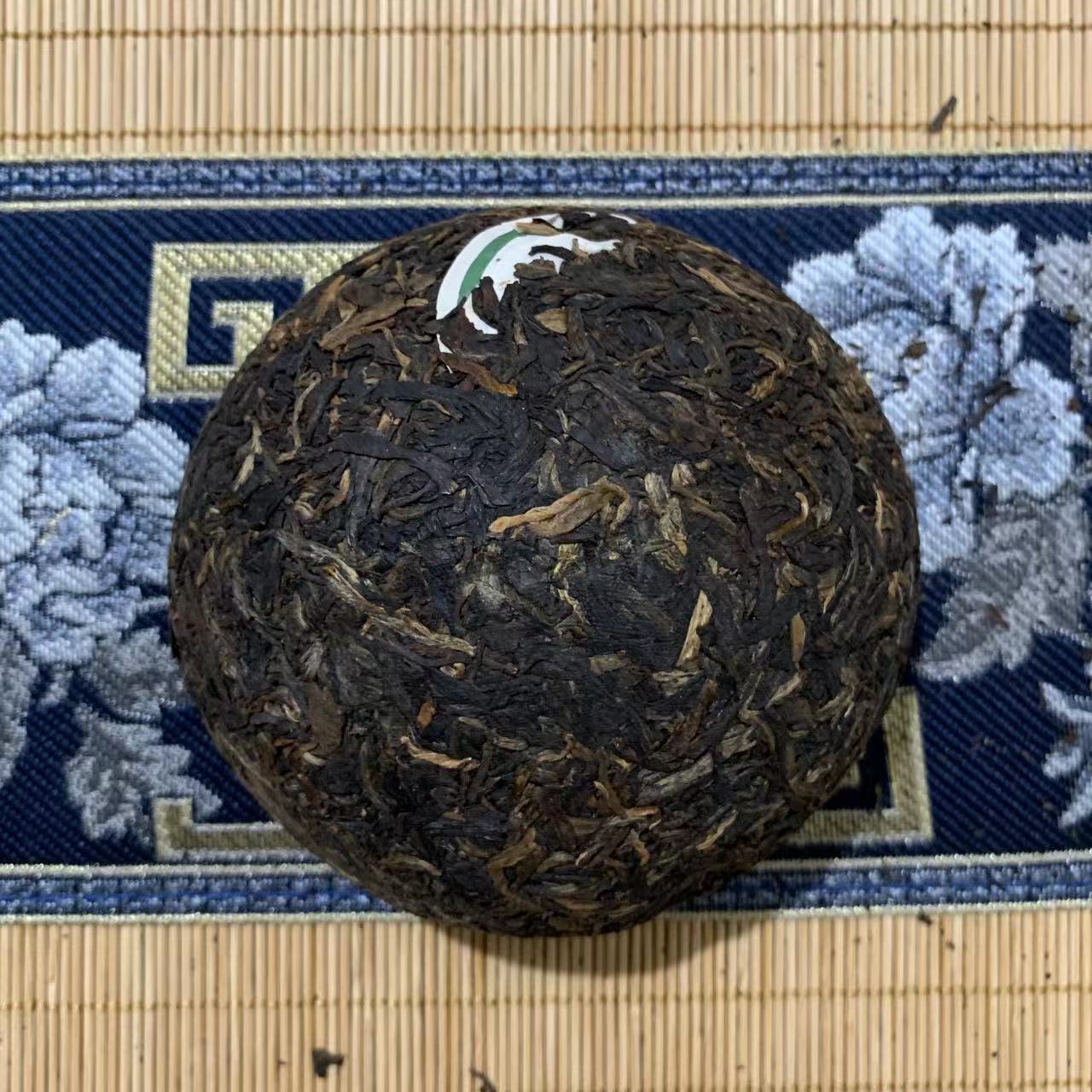 GOLDEN SAIL BRAND 7332 Pu'er Tea Raw Pu-erh Tuocha Qing Tuo Cha Green 250g