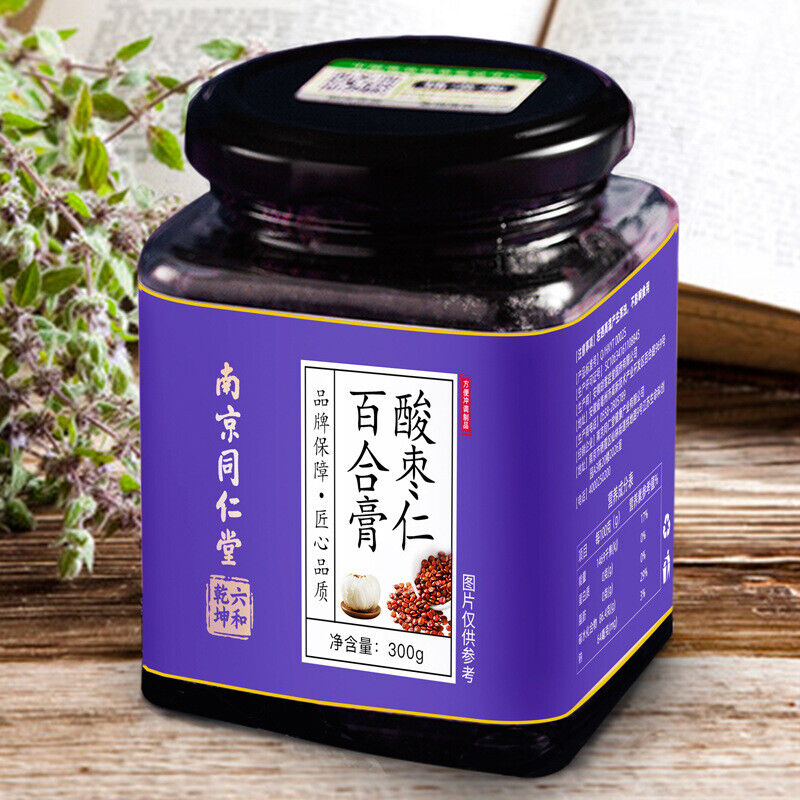 同仁堂酸枣仁百合膏桑椹茯苓膏300g TongRenTang Sour Jujube Kernel Lily Paste