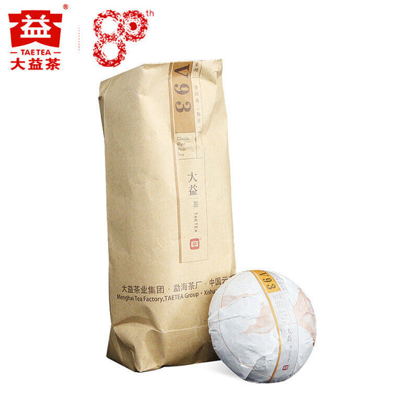 Menghai V93 Classic Ripe Pu'er Tea Dayi Ripe Shu Pu Er Tuocha Tuo Cha 500g