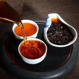 250g Yiwu Old Tree Puerh Ripe Tea Brick Yunnan Cooked Pu-erh Tea Pu'er Black Tea
