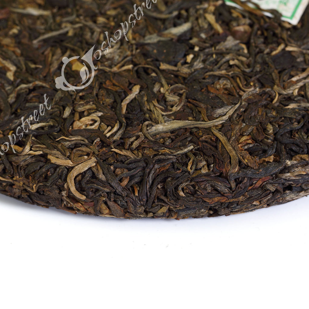 yr 357g Organic Certified Yunnan Bulang Mount Cake Raw Pu'er Puerh Puer Tea