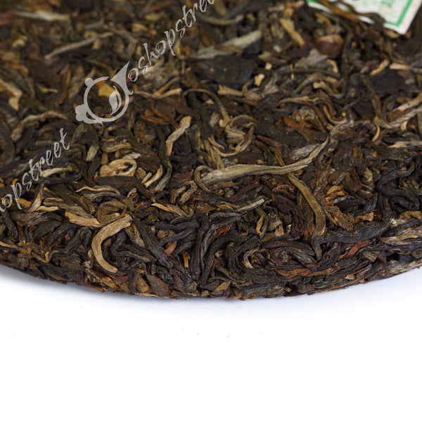 yr 357g Organic Certified Yunnan Bulang Mount Cake Raw Pu'er Puerh Puer Tea