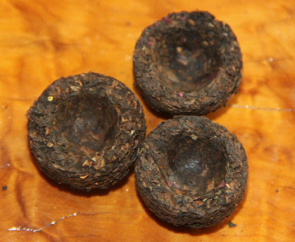 200g Hongyuan Tea Pu'er Tea Mini Tuo Tea [Rose Tuo] Cooked Tea