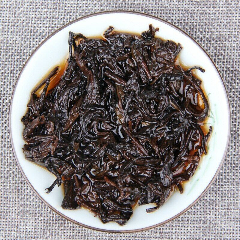 Ripe Yunnan Puer Tea Menghai Spring Tea Iron Shu Puerh Cake 188g