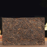 250g Old Pu-erh Tea Brick Yunnan Puerh Cooked Tea Menghai Organic Ripe Pu'er Tea
