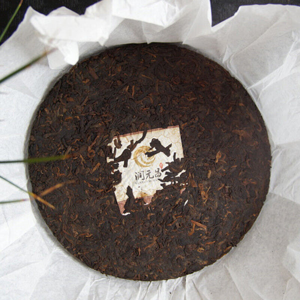 RUN YUAN CHANG Menghai Haoyun 357g Pu-erh Pu'er Tea Ripe Puer Cooked Cake