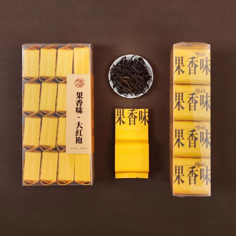 120g Wuyi Da Hong Pao Oolong Tea Bagged Organic Black Tea Loose Leaf Chinese Tea Main image