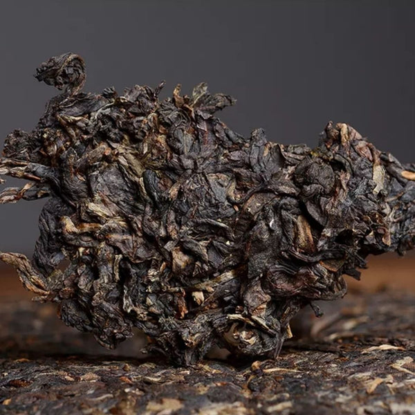 Yunnan Meng Hai Qi Zi Bing Cha Classic FU HAI 7536 Puer Tea Pu'er Raw 357g