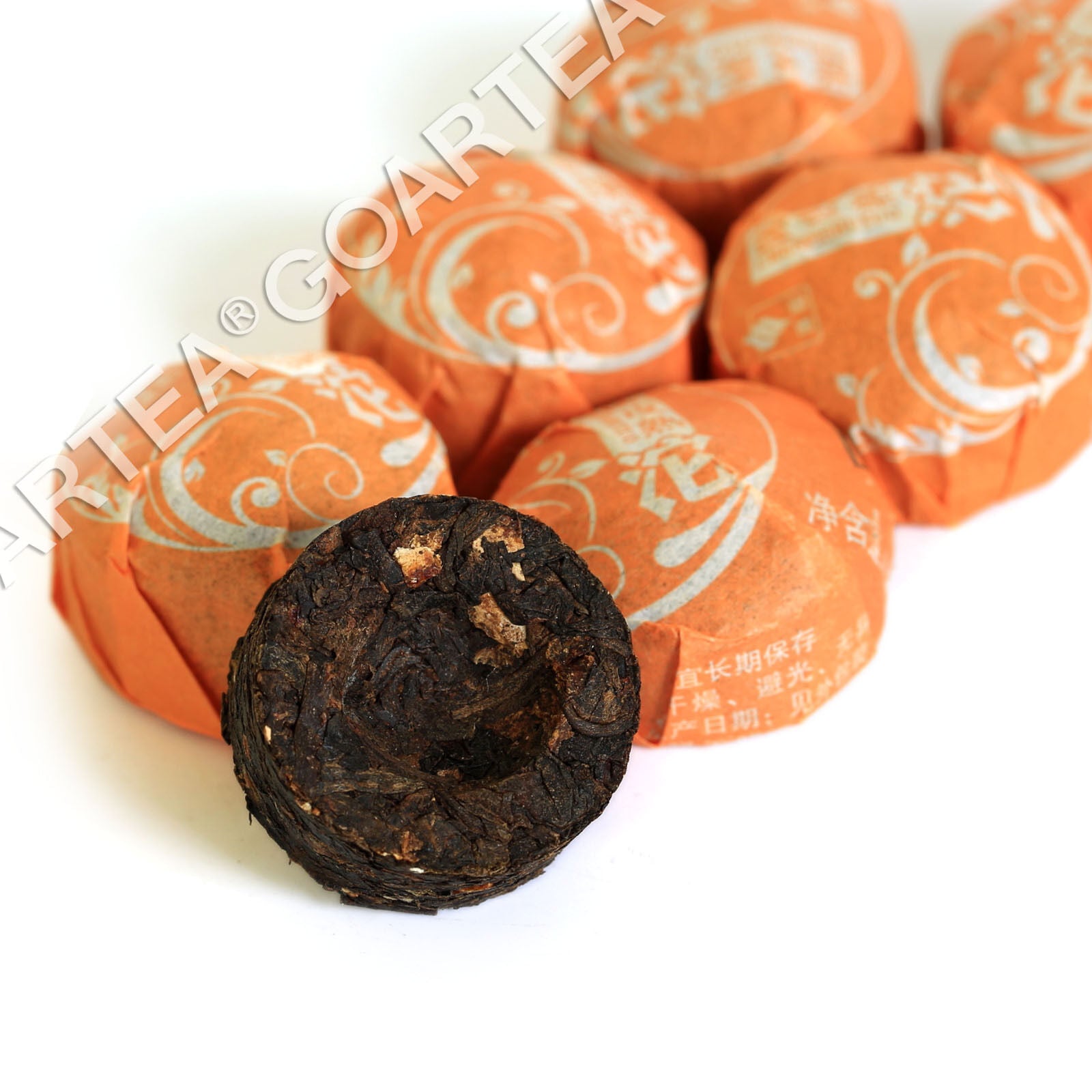 HELLOYOUNG Orange Peel Citrus Flavored Mini Ripe Cake puer Pu'er Pu erh Tea Secondary image