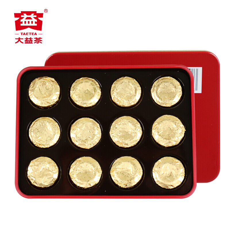 Golden Pu'er Tuo TAETEA DAYI Zheng Pin Xiao Jin Tuo Pu-erh Tea Tuo Mini 36g Ripe