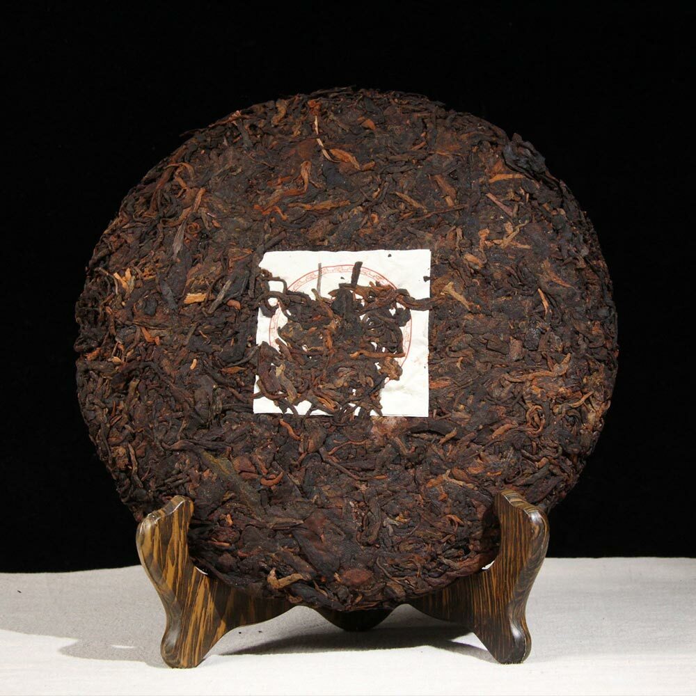 357g 100% Natural Shu Puer Tea Health Care Top Sanpa Lao Ban Zhang Ripe Puerh