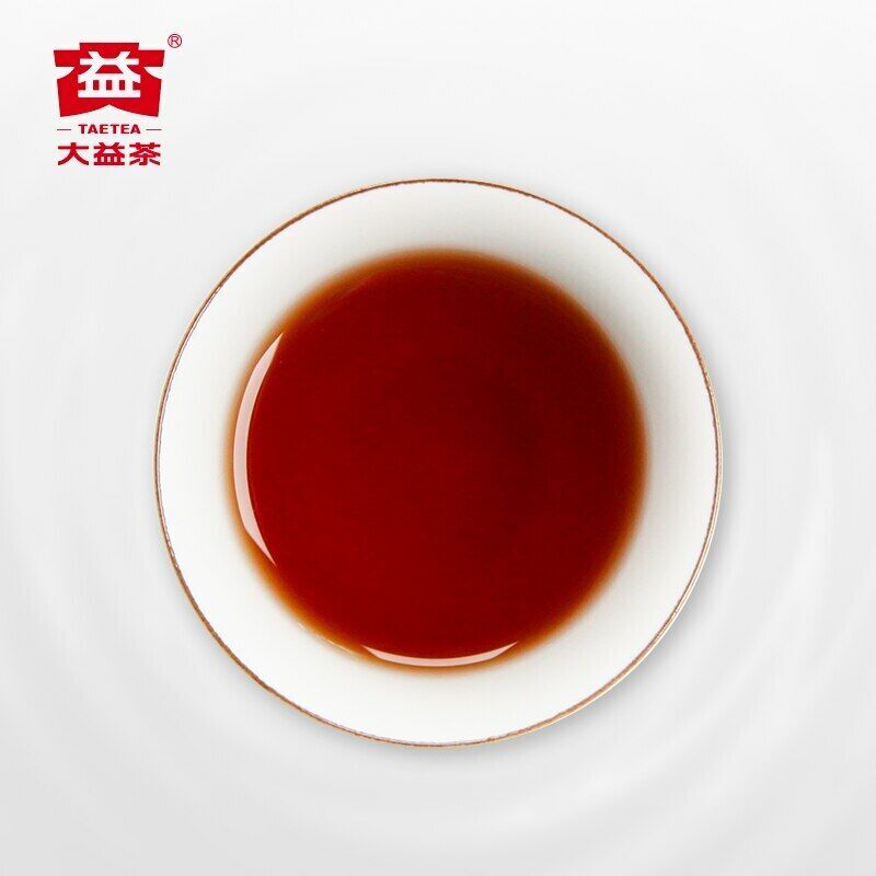 2101 Dayi "Pu Zhi Wei" Shu Top Puerh Tea Cake 357g TAETEA Ripe Puer Tea Batch
