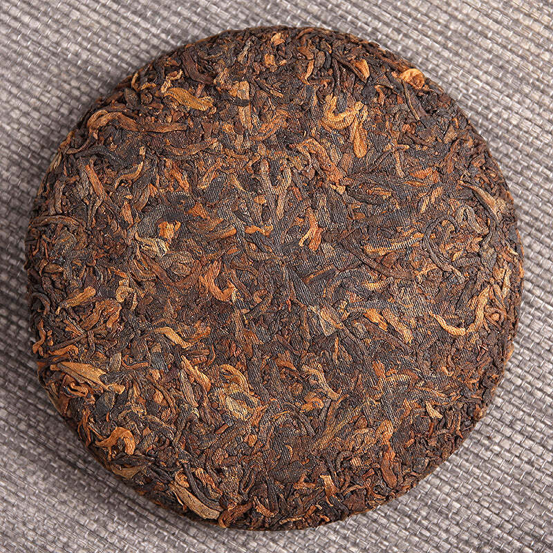 100g Menghai Pu'er Ripe Tea Ancient Tree Old Pu-erh Cooked Tea Yunnan Puerh Tea
